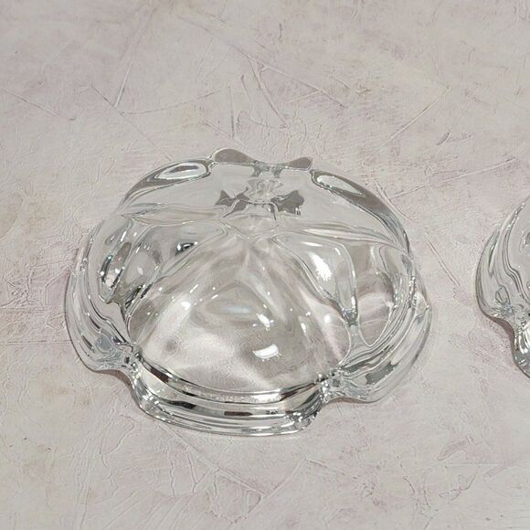 2 - Cristal d'Arques 4.25" Genuine Lead Crystal Glass Ashtray - Picture 8 of 11